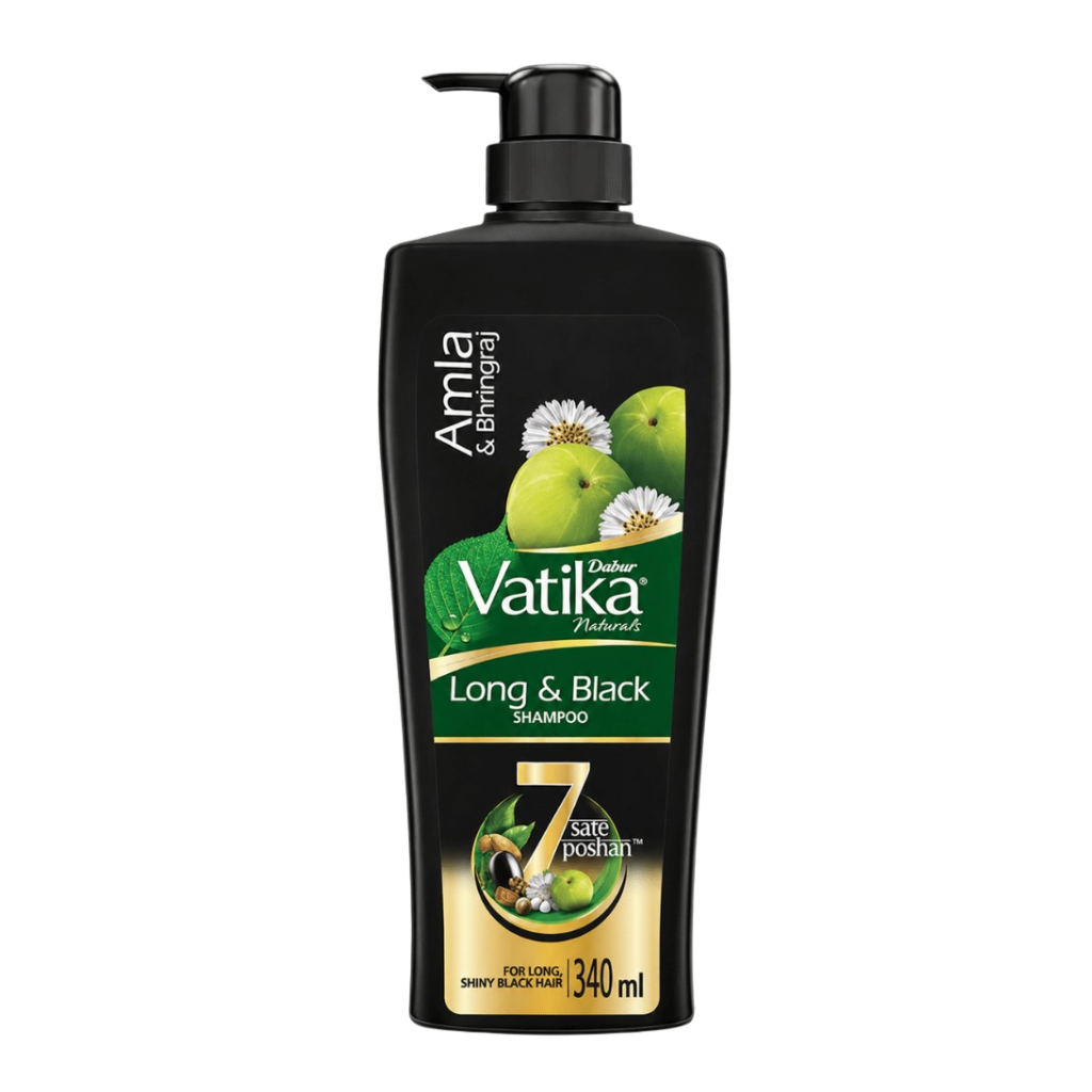 Dabur Vatika Long & Black Shampoo 340 ml buy online USA - 1